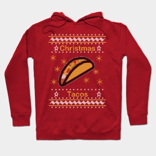Tacos Ugly Christmas Sweaters Food Design Hoodie